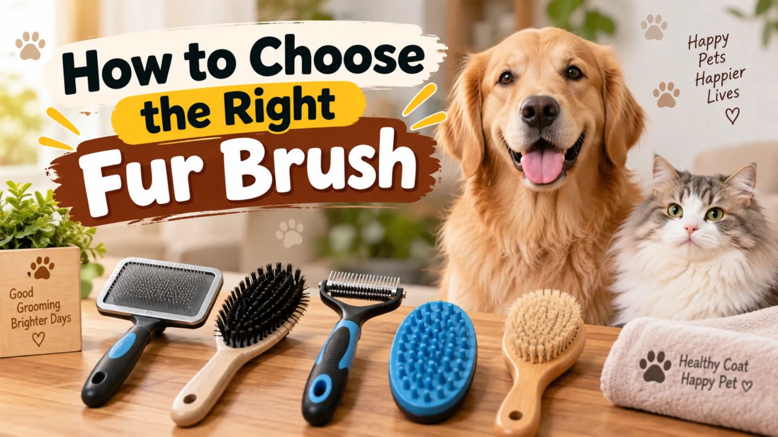 How to Choose the Right Fur Brush