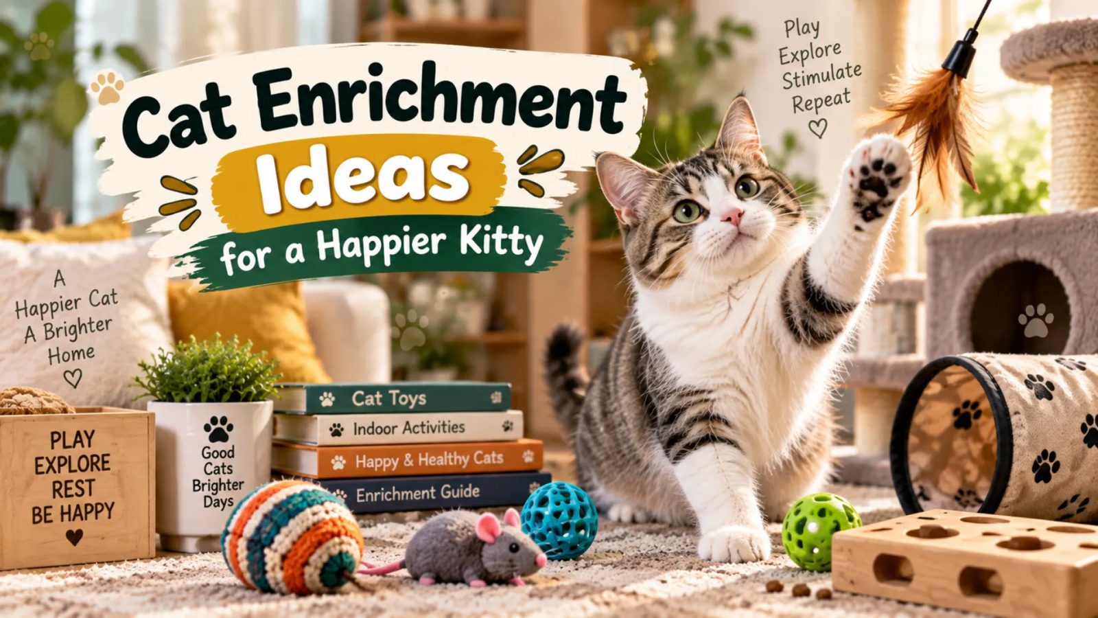 Cat Enrichment Ideas for a Happier Kitty